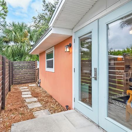 Coral Cottage, Stylish Studio Suite On Canal, Walkable To Beach, Private Parking Сент Августин Екстериор снимка
