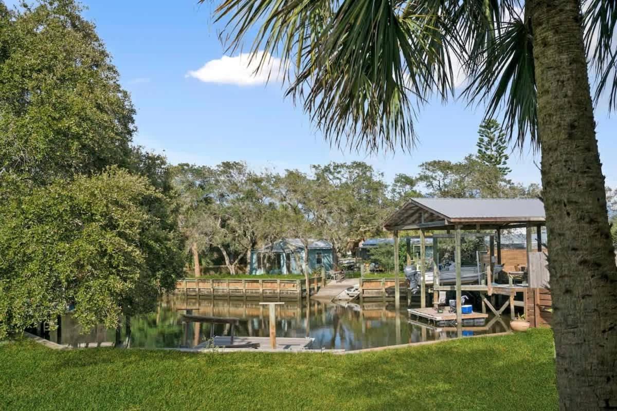 Coral Cottage, Stylish Studio Suite On Canal, Walkable To Beach, Private Parking Сент Августин Екстериор снимка